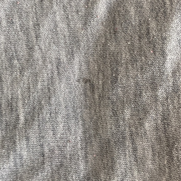 Old school light Gray and pale blue Striped winter theme crewneck Sweater - Picture 7 of 17